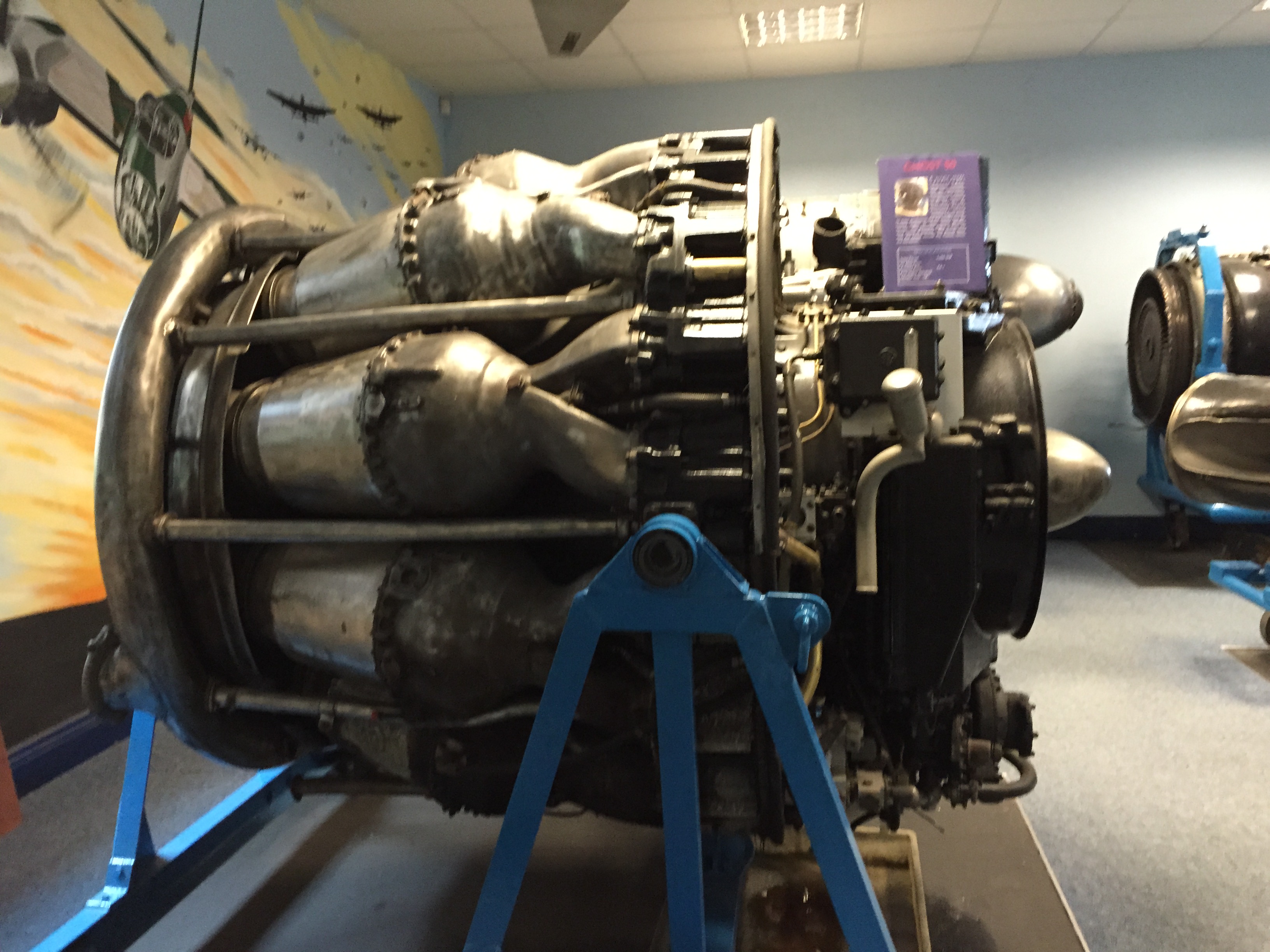One of the early jet engines